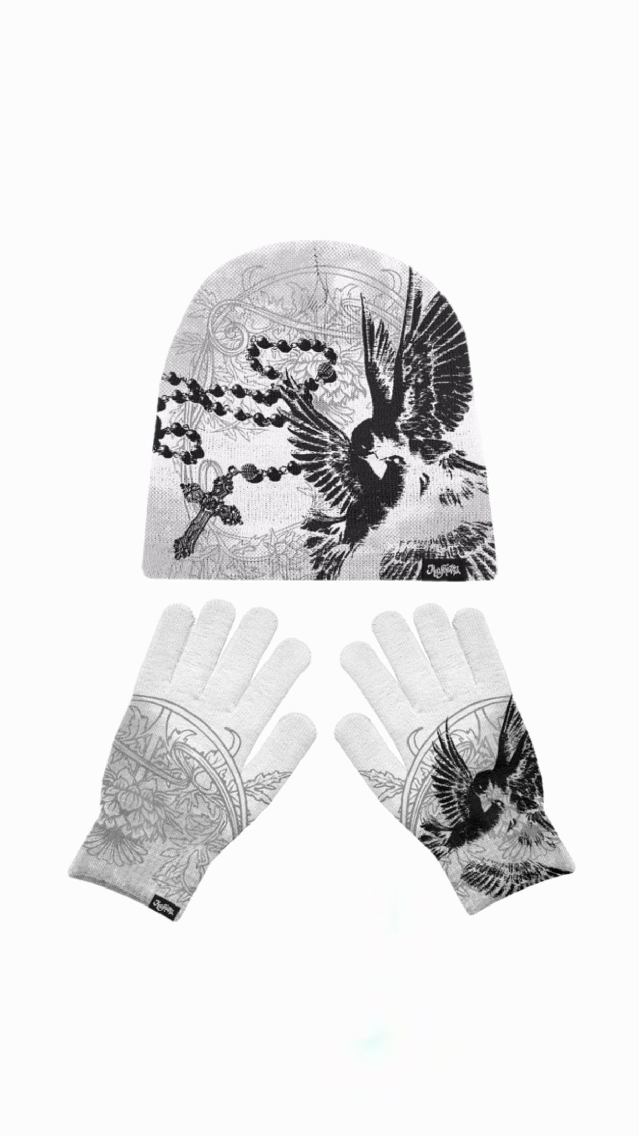 “FAITH” Beanie Set with gloves