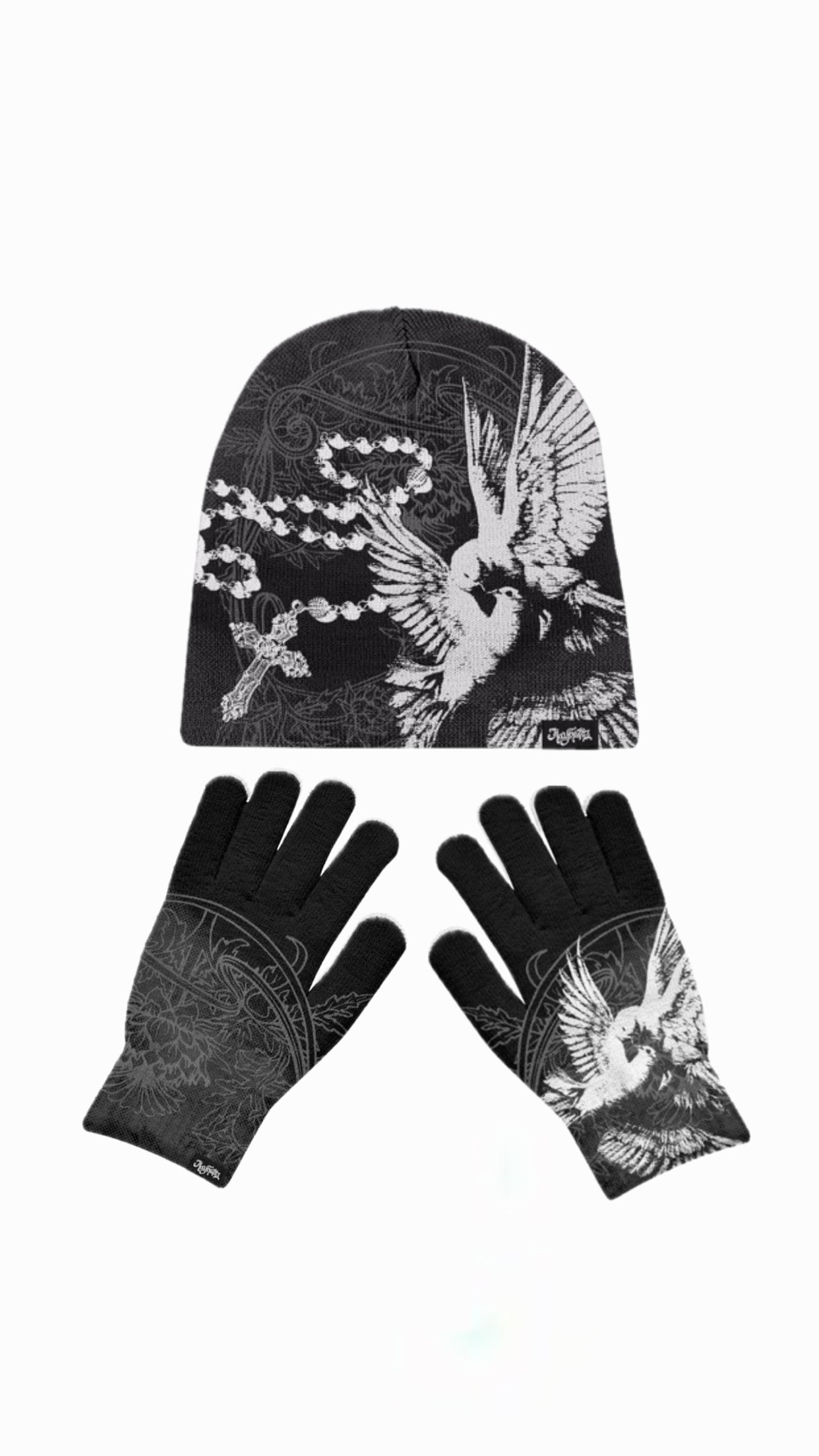 “FAITH” Beanie Set with Gloves