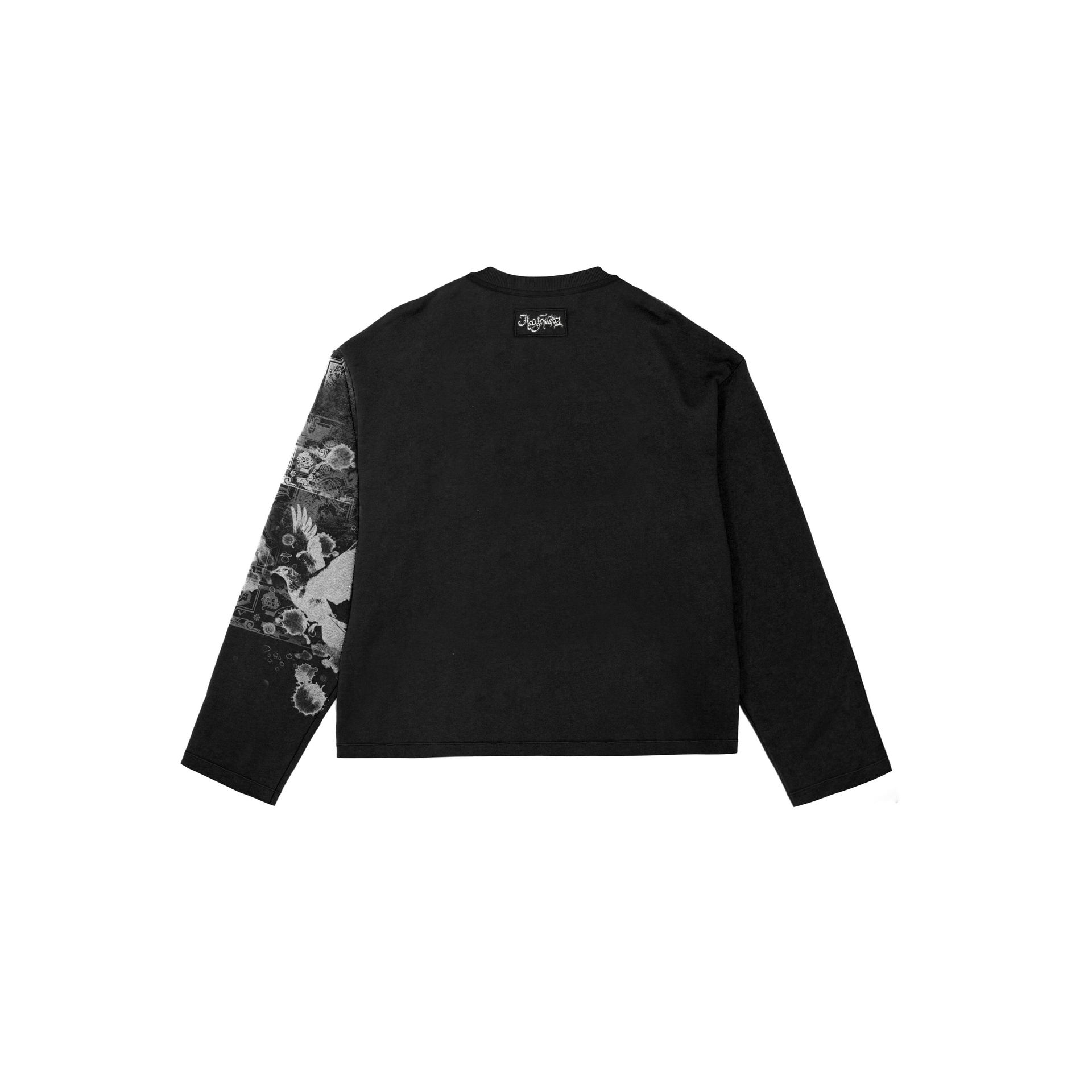 "POETIC CHOAS” LONGSLEEVE (BLACK)